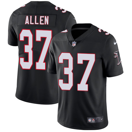 2019 men Atlanta Falcons #37 Allen black Nike Vapor Untouchable Limited NFL Jersey